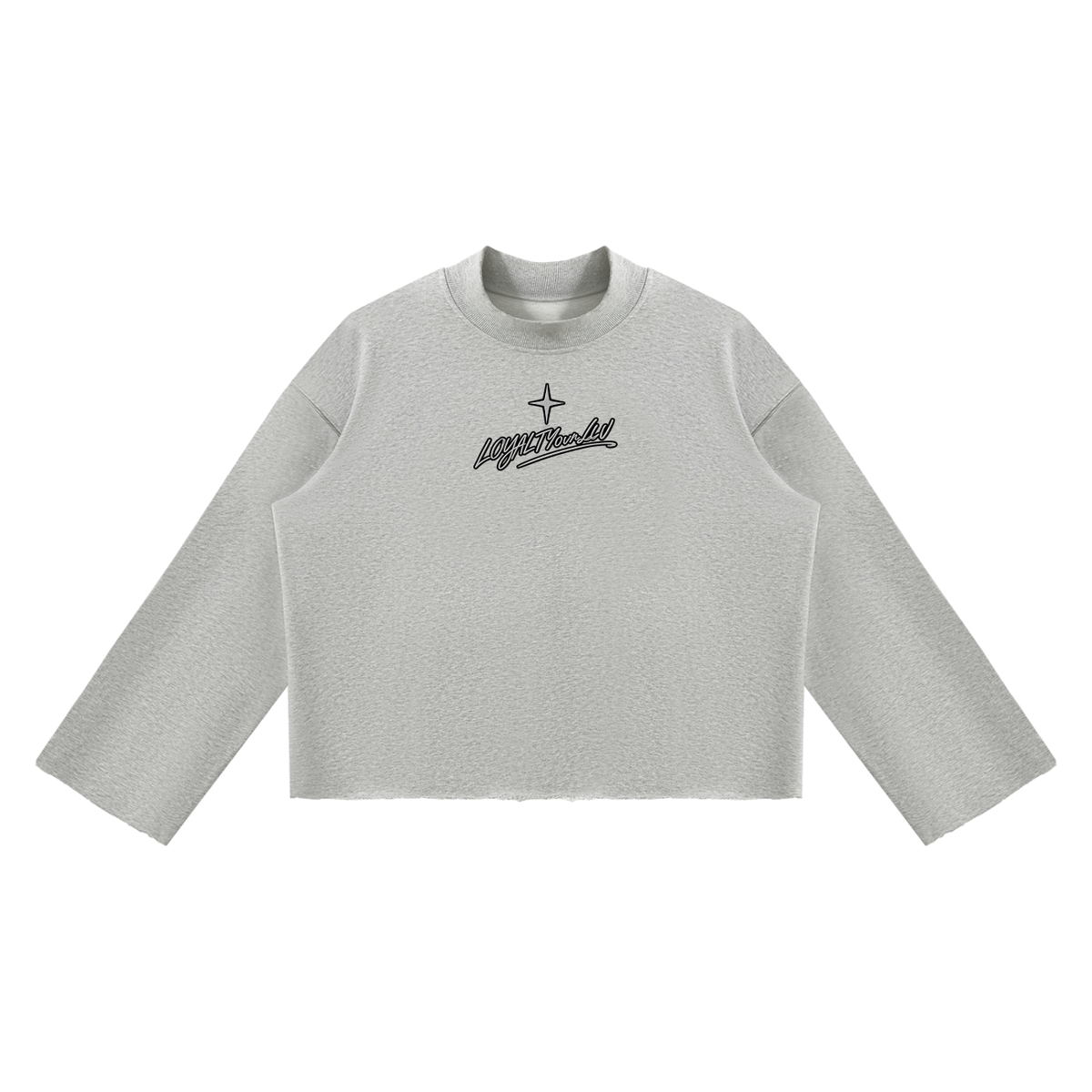 LovrL~Mansion Built On LOYALTY Oversized Sweatshirt